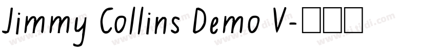 Jimmy Collins Demo V字体转换